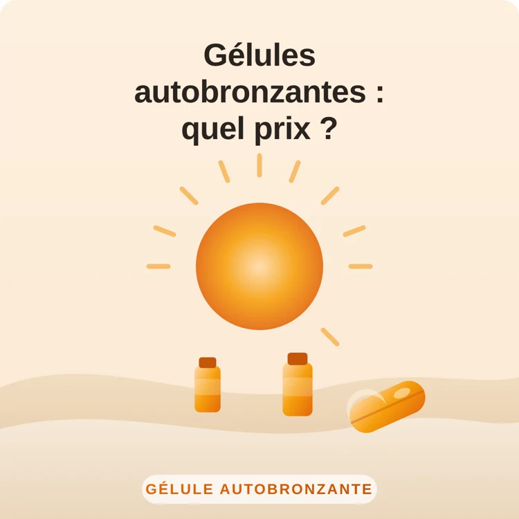 gélules autobronzantes prix : illustration