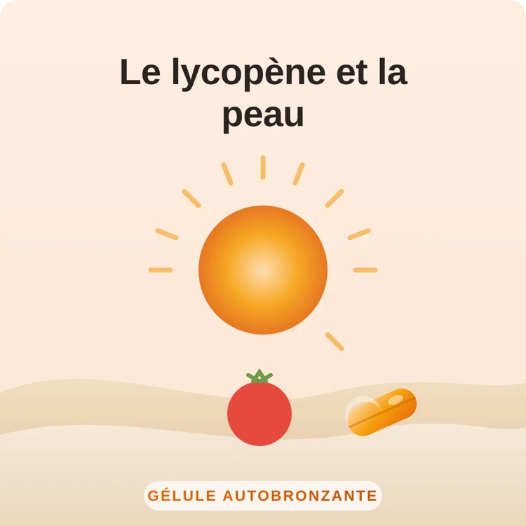 lycopène peau : illustration