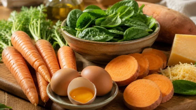 Vitamine A et peau